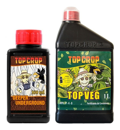 Top Crop Underground 100ml Con Top Crop Veg 1 L