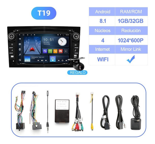 Estéreo Cámara Para Opel Astra Vectra Corsa Zafira Meriva