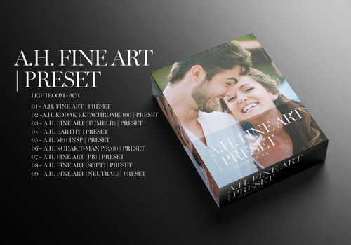 A.h. Fine Art | Preset Lightroom (unitário)