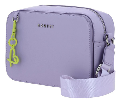 Bolso Tipo Crossbody Gorétt By Chenson Lizzie P25 Lila Lisa Níquel Lila