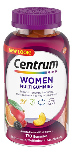 Multivitamínico Centrum Women - 170 Tabletas