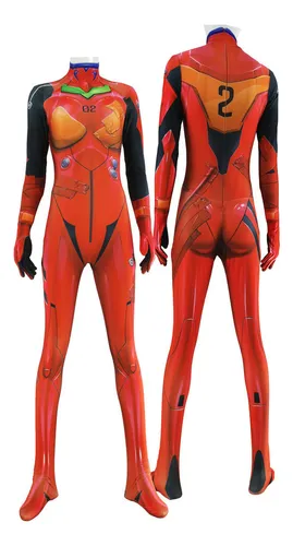 Disfraz De Rei Mari For Cosplay De Soryu Langley Ayanami Pa