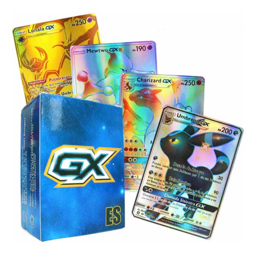 Lote 100 Cartas Pokémon, Solo Gx, Sin Repetir