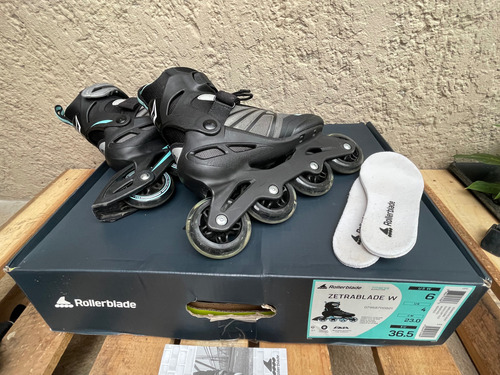 Rollers En Línea,rollerblade Zetrablade W 07958700821 Y Acce (Usado)