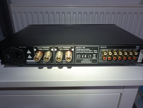 Amplificador Integrado Block V100 Germany Hi-end Control (Usado)