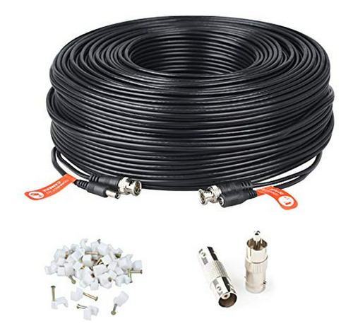 Tonton 200ft 4k 8mp 5mp 2mp 60 Metros Cables Bnc Todo En Uno (Reacondicionado)