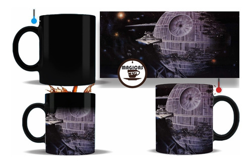 Taza Magica Estrella De La Muerte Star Wars