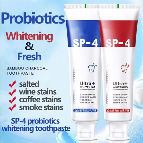 Pasta Blanqueadora De Dientes Con Probióticos Para Dientes S
