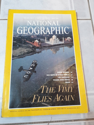 Revista National Geographic Mayo 1995 Ingles