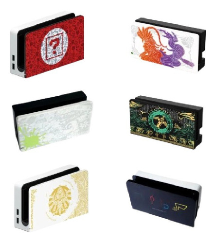 Carcasa Para Dock Nintendo Switch Oled Hermosos Diseños