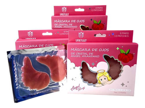 Máscara De Ojos Hidrante De Arándanos 6 Pares