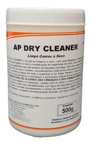 Ap Dry Cleaner Limpador Hidratante Couro 