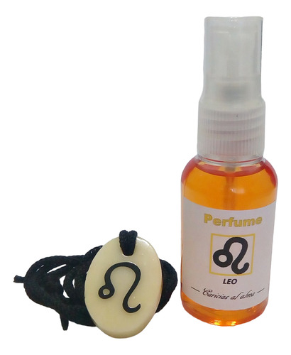 Perfume Esotérico 100% Natural Signo Leo 30 Cc