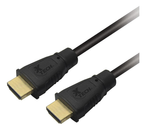 Cable Hdmi 7,60mts Macho/macho En Caja Xtech Xtc-370 Negro