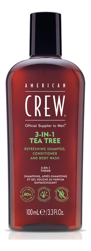 Champú, Acondicionador Y Gel De Baño 3 En 1 American Crew Me