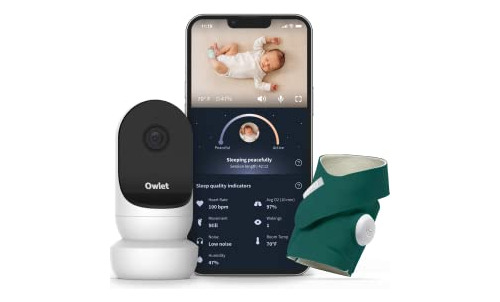 Owlet Dream Duo 2 Smart Baby Monitor - 1080p Hd Video Baby M