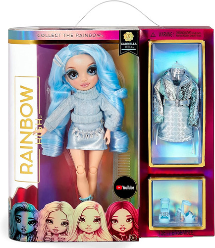 Muñeca De Moda Gabriella Icely De Rainbow High Series 3