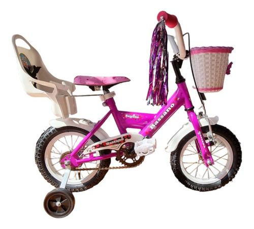 Bicicleta Cross Bassano - Rodado 12 - Nena 