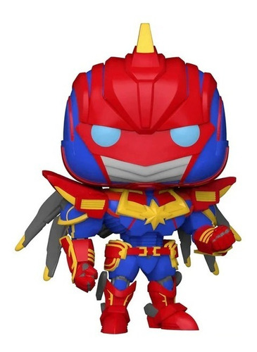 Imagen 2 de 2 de Funko Pop Marvel Mech- Capitan Marvel