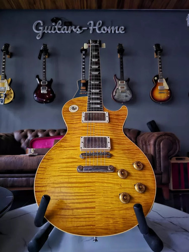 Gibson Les Paul 1959 Historic Custom Shop R9 59 Green Lemon Diestro Green Lemon Rosewood (Usado)