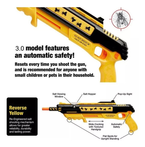 Bola De Gel Bug A Salt Reverse Yellow 3.0 Bug A Salt Gun [bu