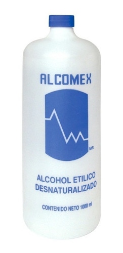 Alcohol Desnaturalizado Alcomex 1lt