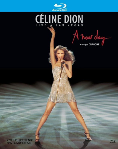 Celine Dion Live Las Vegas A New Day 2blu-ray Imp. En Stock