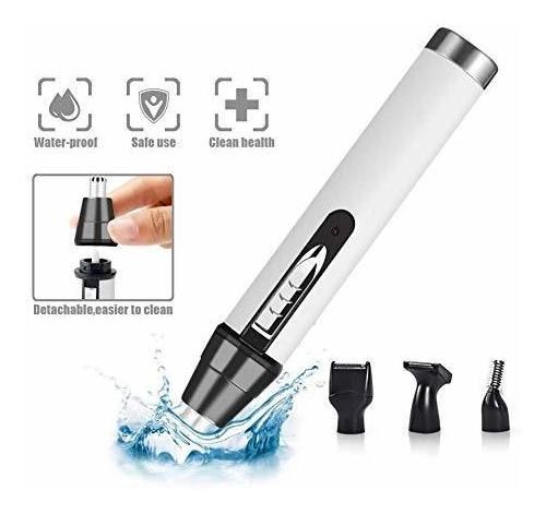 Cortador De Pelo Para Nariz Recargable Para Usb Para Orejas