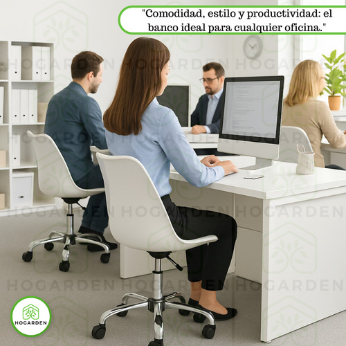 Silla Alta Confort Ejecutiva De Oficina Con Cojín 3 Pzs