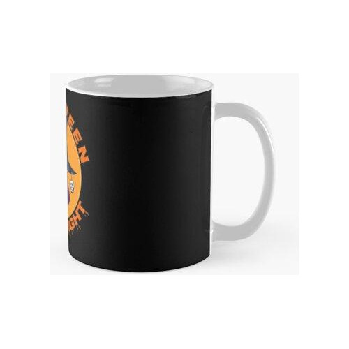 Taza Bruja De Halloween Noche Bruja Cara Verde Calidad Premi