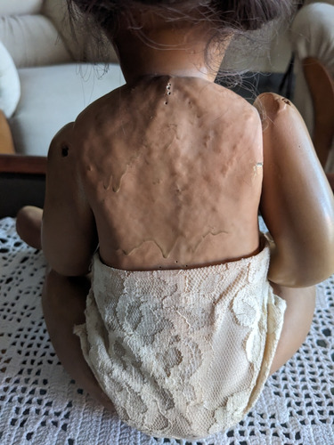 Antigua Muñeca De Pasta Años 50, Española (Usado)