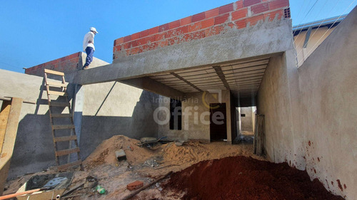 Imagem 1 de 5 de Casa Em Construção Com 3 Dormitórios À Venda, 103 M² Por R$ 280.000 - Residencial Portal Do Cerrado - Anápolis/go - Ca0861