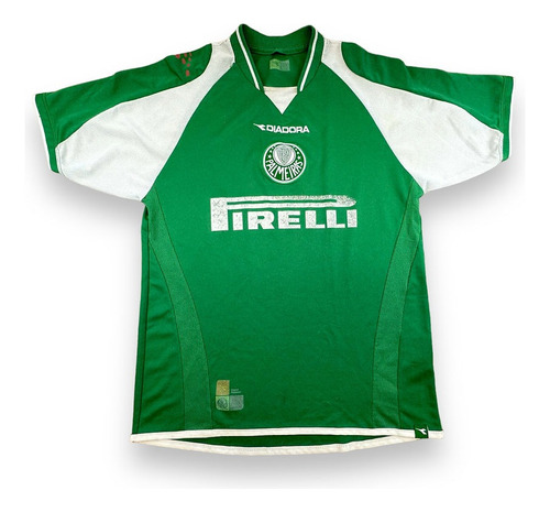 Camisa Palmeiras 2003 Home #9 Tam 14 Infantil 
