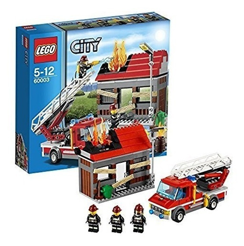 Lego City Fire Emergency Original 301 Piezas 60003