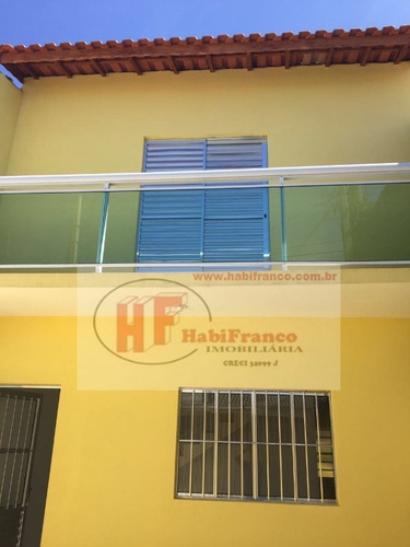 Imagem 2 de 11 de Casa Nova, Sobrado De Alto Padrão Em Franco Da Rocha - Use Seu Fgts - Financiamento Caixa - Mcmv - Ca00296 - 68185633