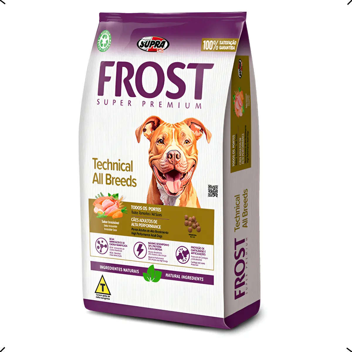 Ração Frost Technical Adulto Todas As Raças 15kg