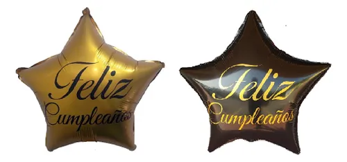 1 Combo 56 Piezas Globos Amarillo Y Negro Alte Brown Olimpo