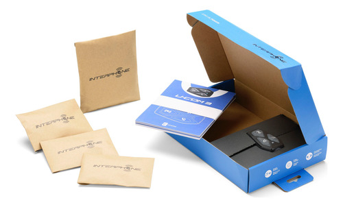 Intercomunicador Capacete Interphone U-com 3 Hd Duplo @#