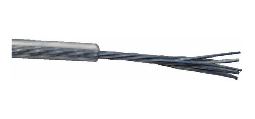 Imagen 2 de 6 de 1 M Cable Acero Recubierto Pvc Tendedero Tender Colgar Ropa - Resistente Intemperie - Precio X Metro