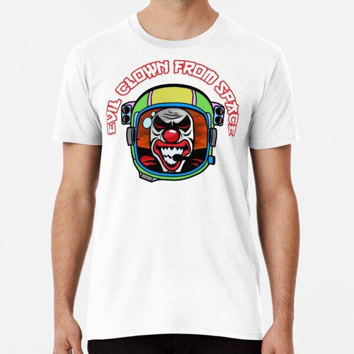 Remera Evil Clown From Space - Helmet Algodon Premium