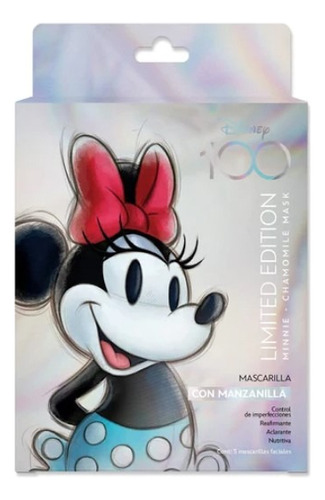 Disney 100 Set Mascarillas Faciales Antioxidantes Minnie