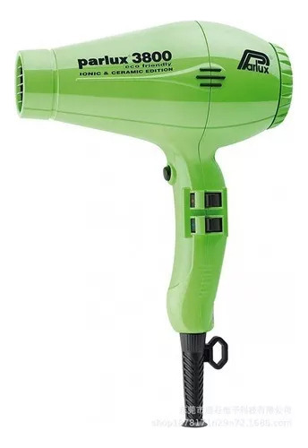 Secador De Pelo Ecológico Parlux 3800, Negro, 110 V