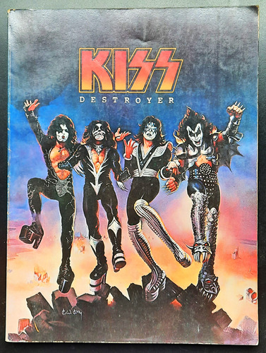 Kiss Destroyer Partitura 1976