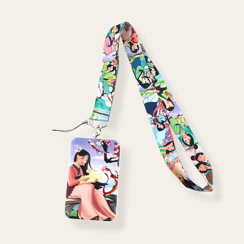 Lanyard + Portacredencial Mulan Variedades