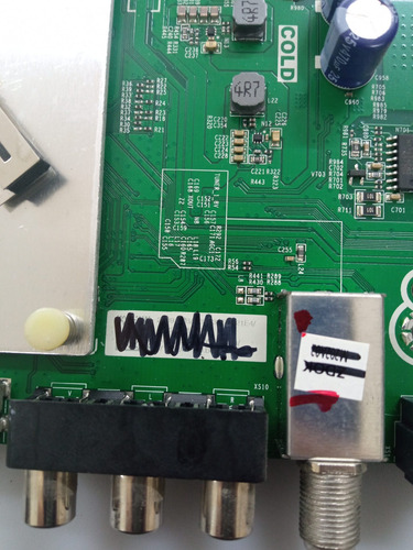 Rsag7 820 10093 Mainboard Hisense 32h4000gm Serie 1e4 (Usado)