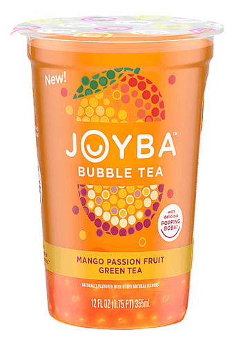 Joyba Bubble Tea 8 Vasos De 355 Ml Té De Burbujas Explosivas