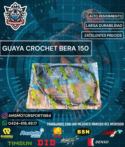 Guaya De Crochet Bera 150