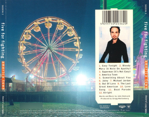 Cd America Town (five For Fighting) Estándar
