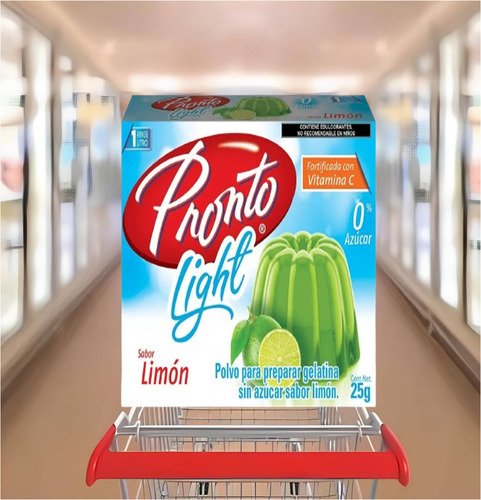 Pronto 3 Gelatinas De Agua Sabor Limón Con 0% Azúcar Wow