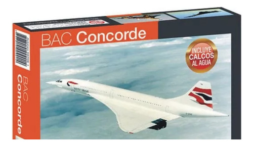 Avión A Escala Bac Concorde - Esc 1:100 Modelex